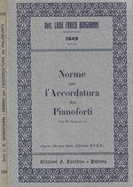 Norme per l'Accordatura dei Pianoforti
