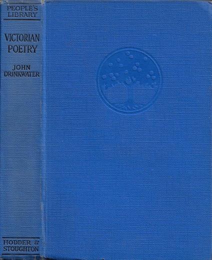 Victorian Poetry - John Drinkwater - copertina