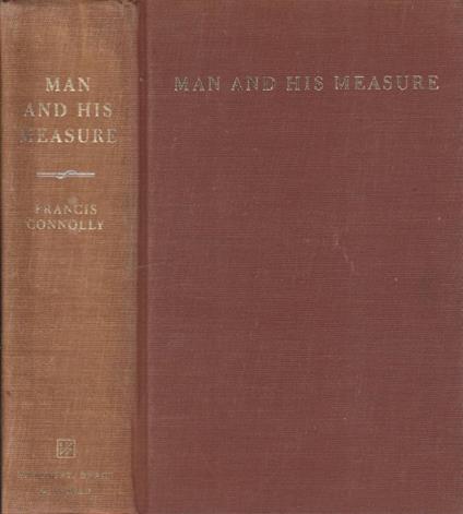 Man and his measure - copertina