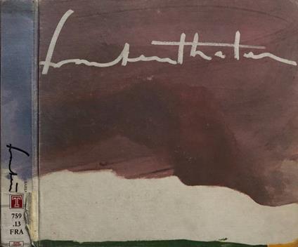 Frankenthaler - Barbara Rose - copertina