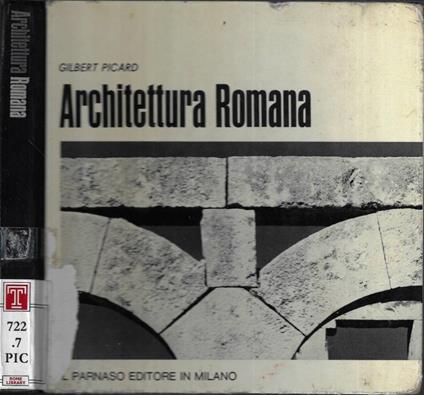 Architettura romana - Gilbert Picard - copertina