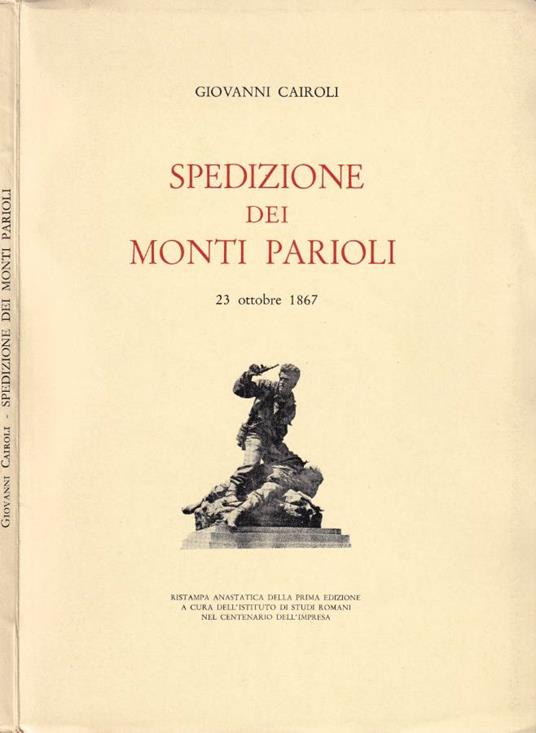 Spedizione dei Monti Parioli - Giovanni Cairoli - copertina