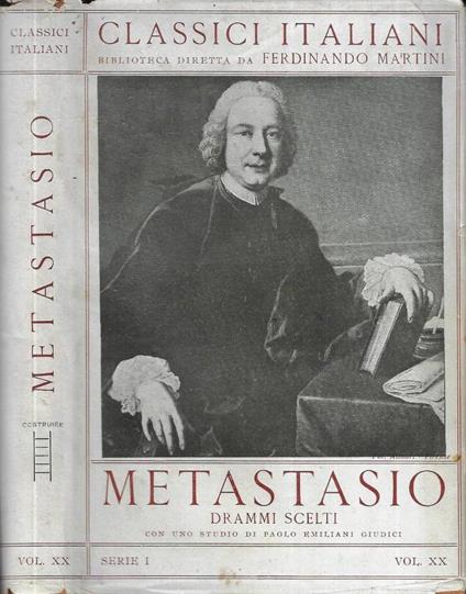Metastasio - copertina