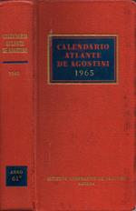 Calendario Atlante De Agostini 1965