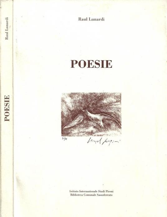 Poesie (1923-1983) - Raul Lunardi - copertina