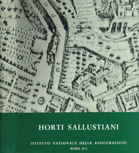 Horti Sallustiani - Gino Cipriani - copertina