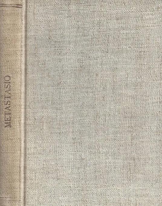 Didone abbandonata - Pietro Metastasio - copertina