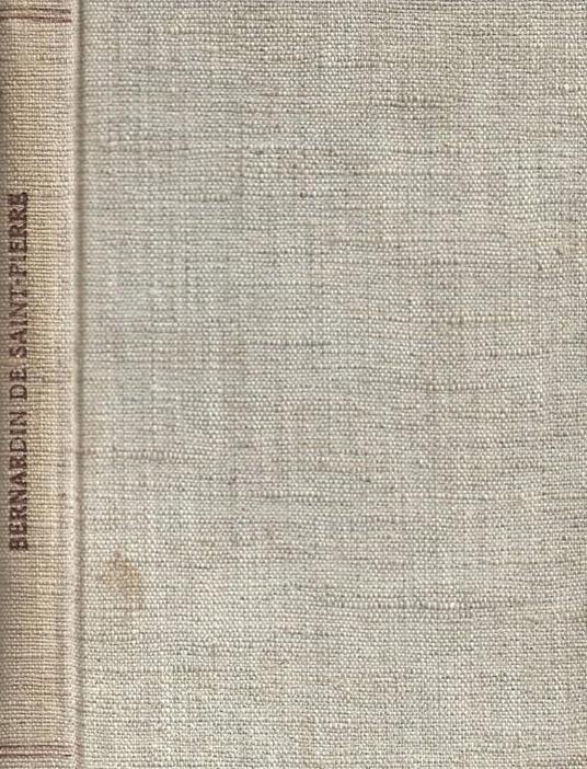 Paul et Virginie - Bernardin de Saint-Pierre - copertina