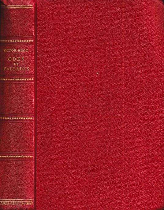 Odes et ballades - Victor Hugo - copertina