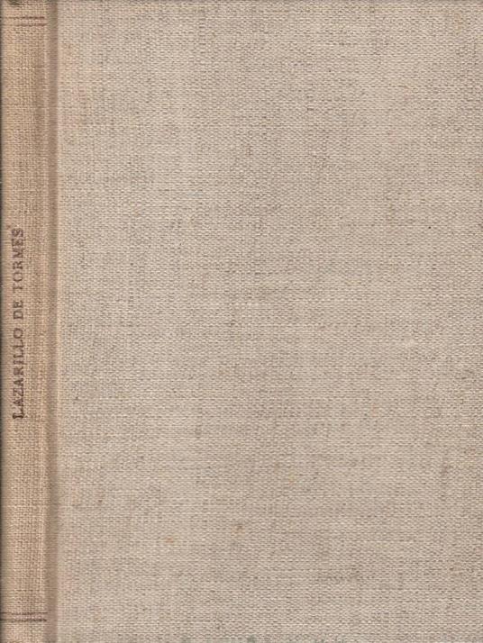 La vida de Lazarillo De Tormes - copertina