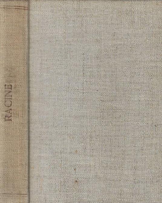 Oeuvres de Jean Racine (miscellanea) - Jean Racine - copertina