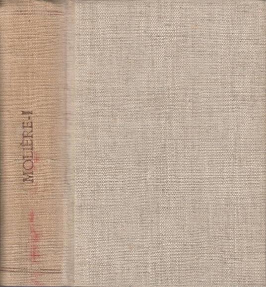 Theatre de Moliere vol I - Molière - copertina