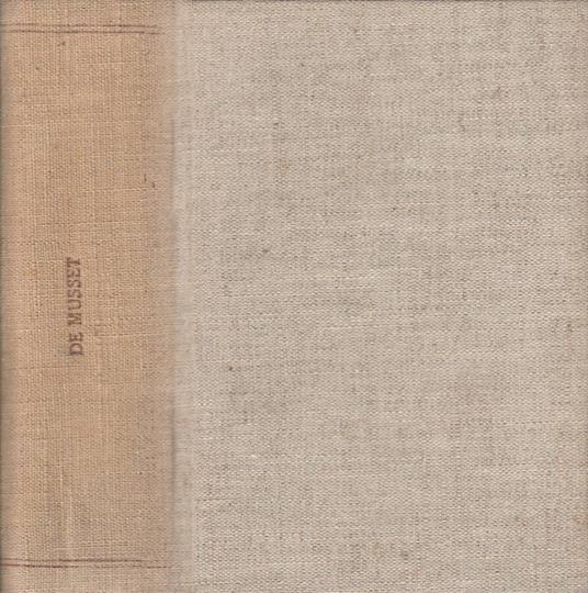 Le theatre - Alfred de Musset - copertina