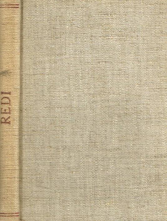 Poesie - Francesco Redi - copertina