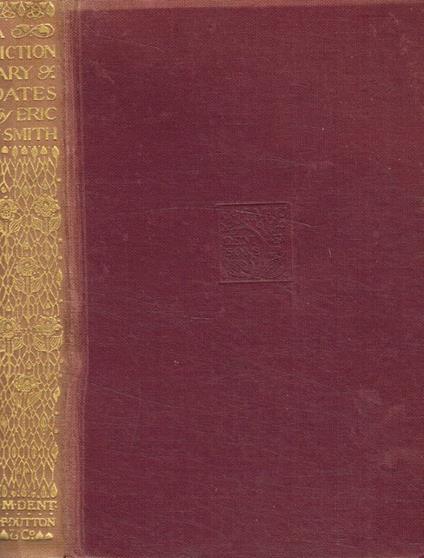 A dictionary of dates. Brought down to the present day - copertina