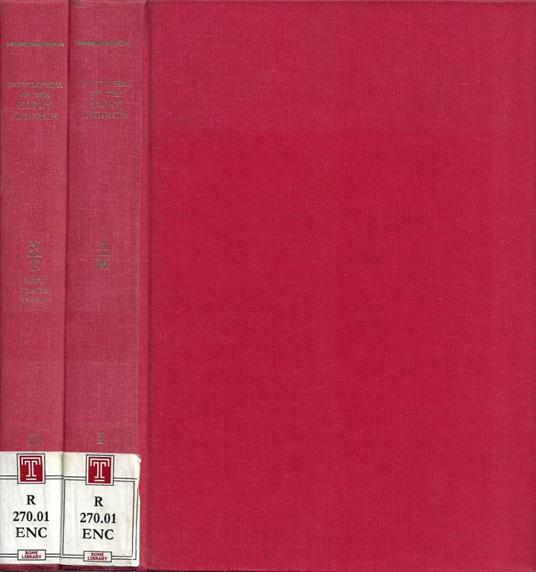 Encyclopedia of the Early Church. Vl. I, Vol. II - copertina