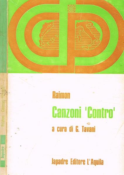 Canzoni contro - copertina