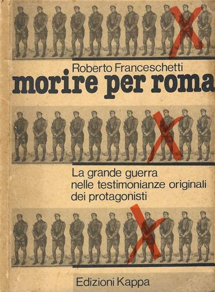 Morire per Roma - copertina