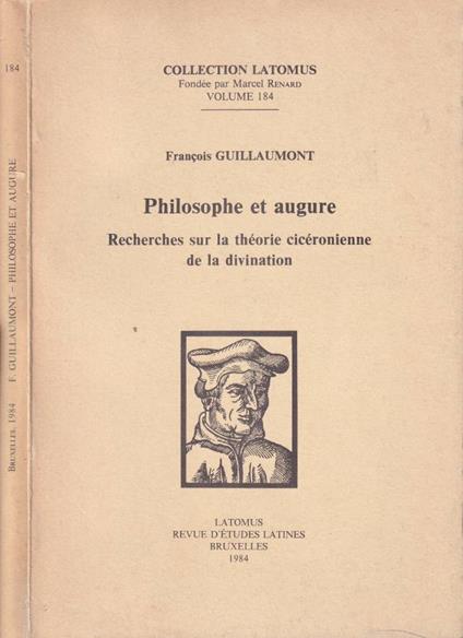 Philosophe et augure - copertina