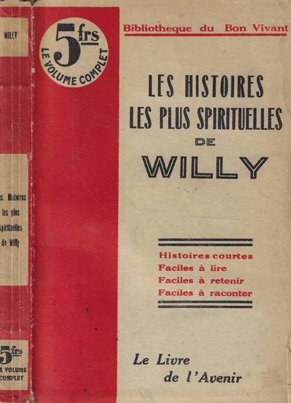 Les histoires les plus spirituelles - Willy - copertina