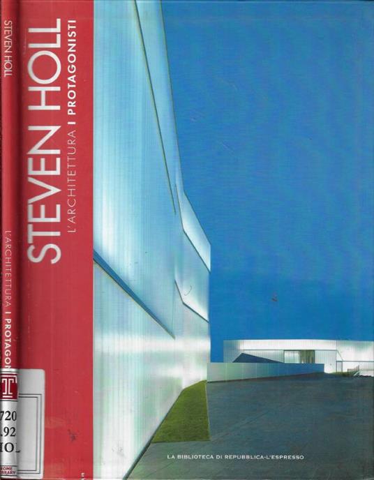 Steven Holl - copertina