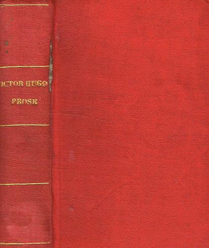 Victor Hugo - Morceaux Choisis - copertina