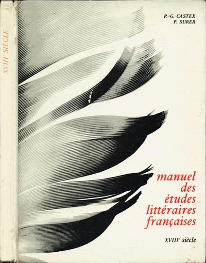 Manuel des études littéraires francaises - copertina