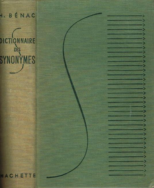 Dictionnaire des Synonymes - copertina