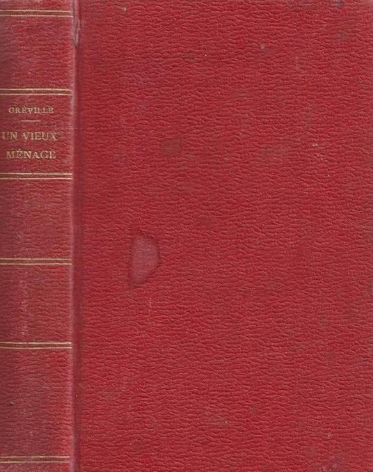 Un vieux menage - Henry Gréville - copertina
