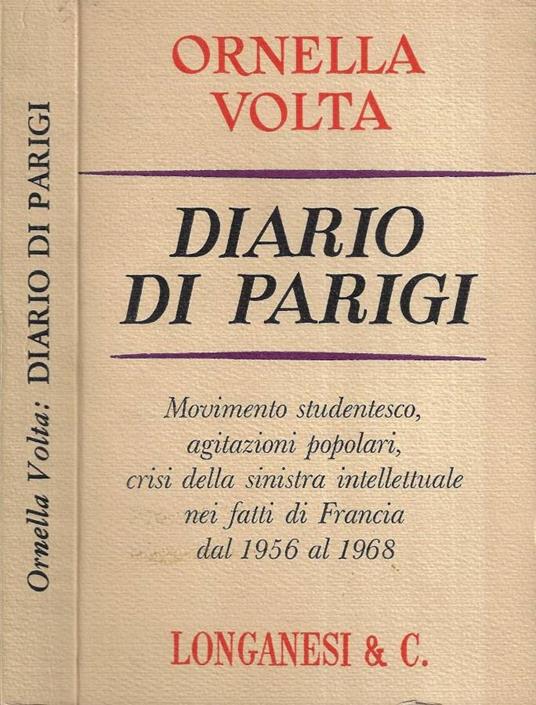 Diario di Parigi - Ornella Volta - copertina