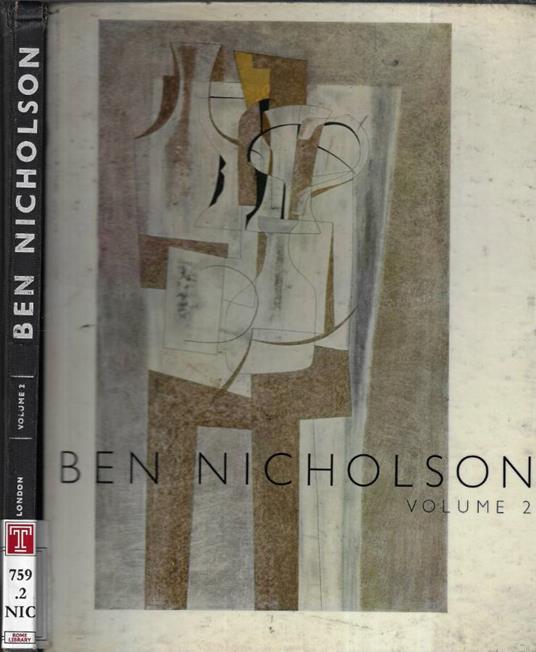 Ben Nicholson volume 2 - copertina