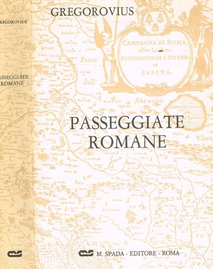 Passeggiate romane - Ferdinand Gregorovius - copertina