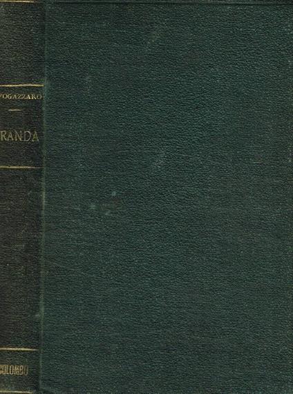 Miranda - Antonio Fogazzaro - copertina