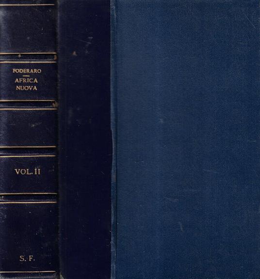 Africa nuova - Salvatore Foderaro - copertina