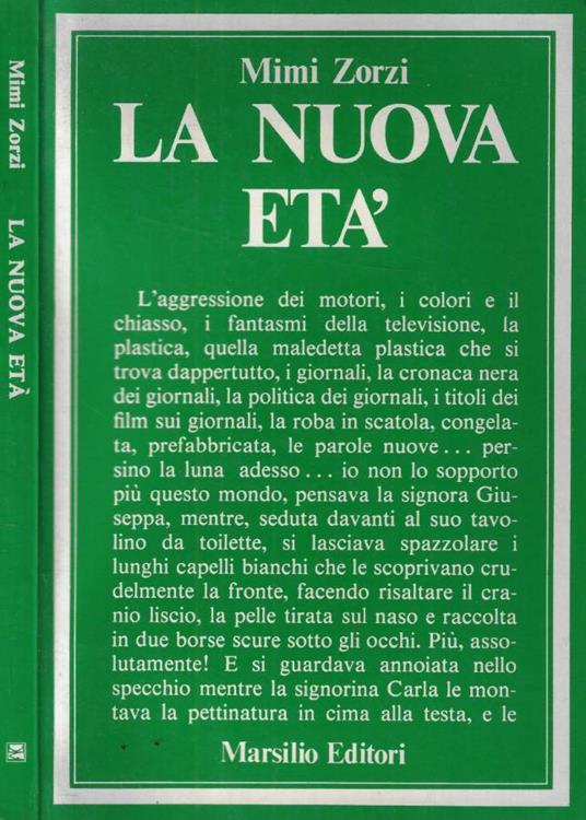 La nuova età - Mimi Zorzi - copertina