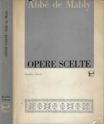 Opere scelte - copertina