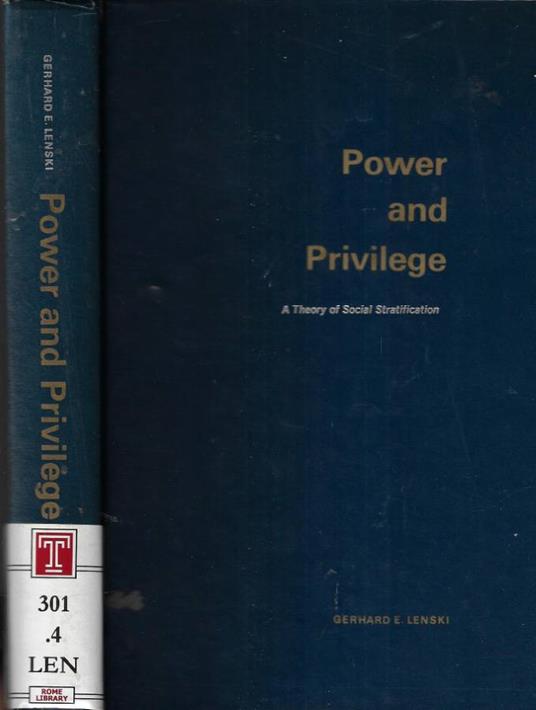 Power and privilege - copertina
