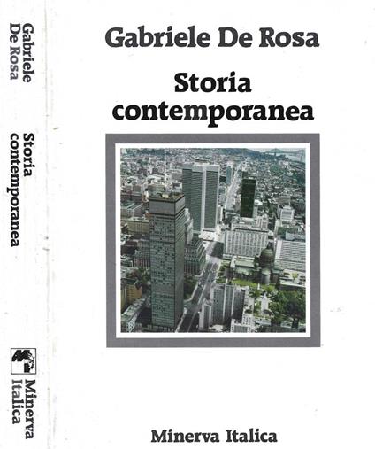 Storia contemporanea - Gabriele De Rosa - copertina
