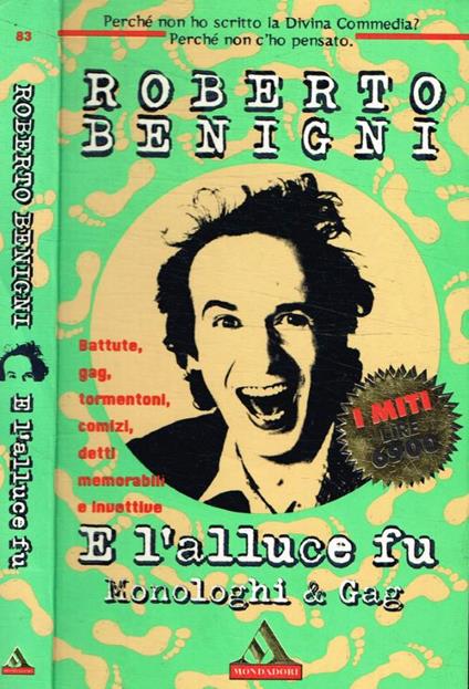 E l'alluce fu - Roberto Benigni - copertina