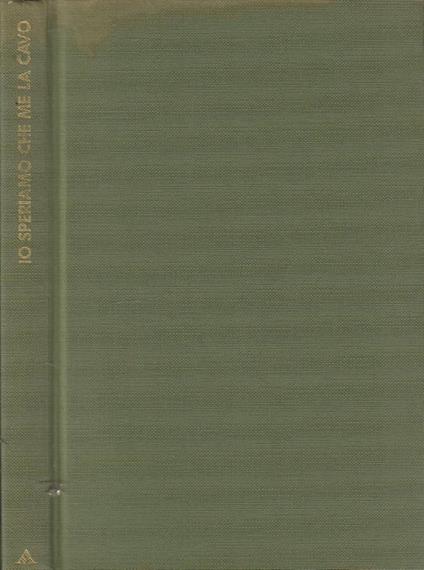 Io speriamo che me la cavo - copertina