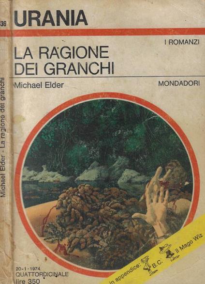 La ragione dei granchi - Michael Elder - copertina