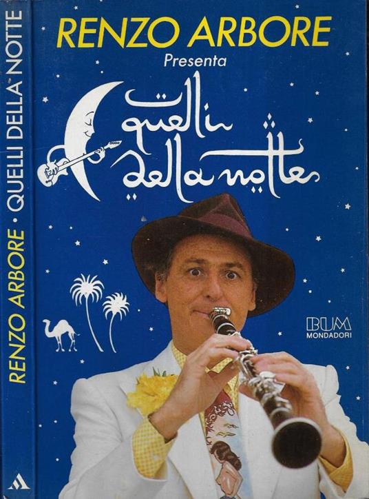 Quelli della notte - Renzo Arbore - copertina