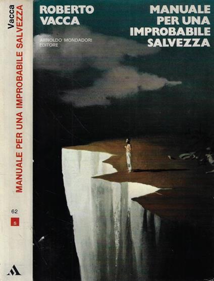 Manuale per una improbabile salvezza - Roberto Vacca - copertina