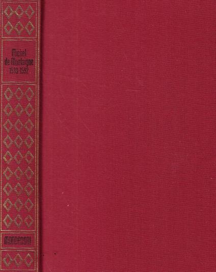 Michel De Montaigne - copertina