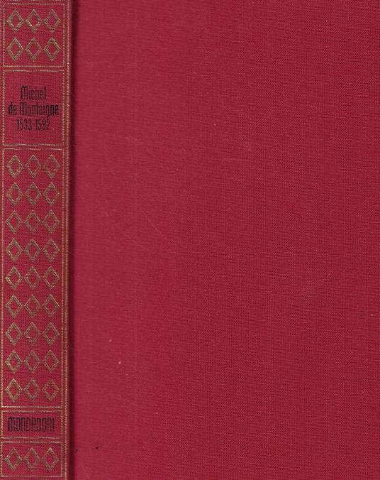 Michel De Montaigne - copertina