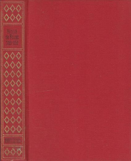Honore de Balzac - Franca Gambino - copertina