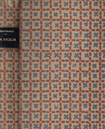 La vigilia - Michele Saponaro - copertina