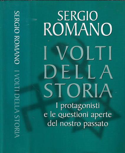 I volti della storia - Sergio Romano - copertina