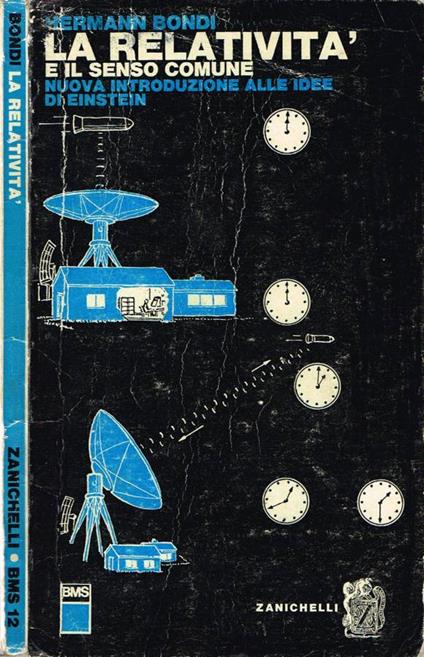 La relatività e il senso comune - Hermann Bondi - copertina