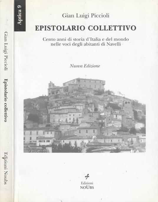 Epistolario collettivo (Autografo) - Gian Luigi Piccioli - copertina